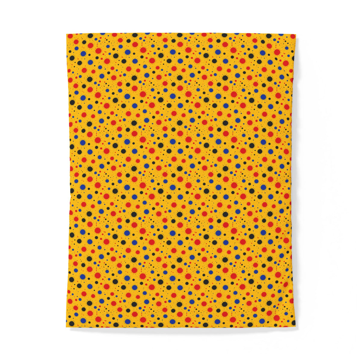 Blot Burst Cotton Duvet Cover – Ink Splash Pattern