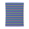 Jewel Chevron Bands Cotton Duvet Cover – Peacock Jewel