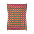 Half-Drop Gem Grid Comforter – Faceted Gem Geometric Pattern