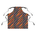 Stretched Veins Apron – Marbled Paper Pattern