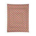 Giant Faceted Cubes II Comforter – Candy Christmas
