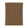 Op-Art Jewel Rings Cotton Duvet Cover – Kaleidoscopic Pattern