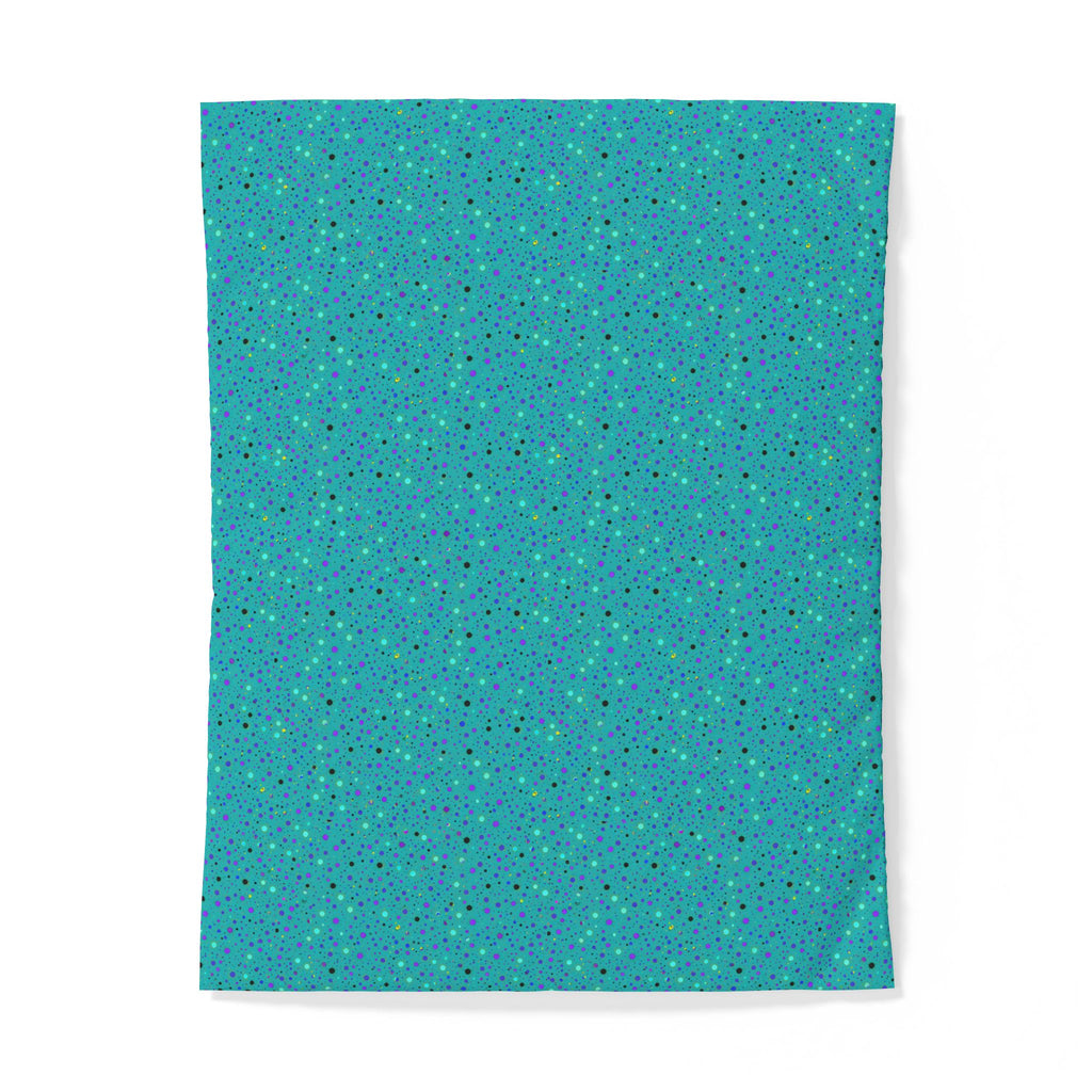 Confetti Spatter Cotton Duvet Cover – Peacock Jewel