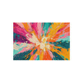 Sunburst Splash Outdoor Rug – Colour Burst Art