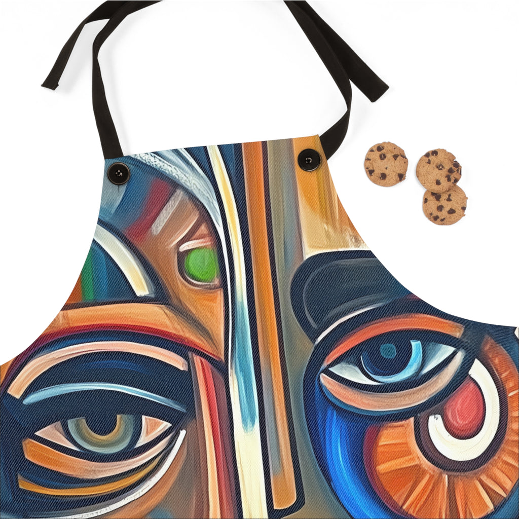 Cubist Face Apron – Cubist Portrait Art