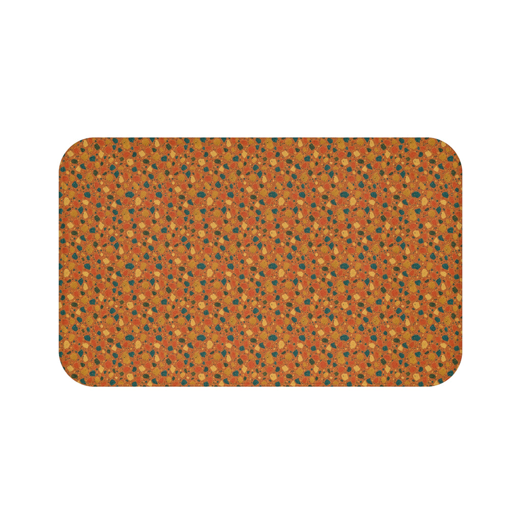 Macro Chip Mix Bath Mat – Terrazzo Pattern