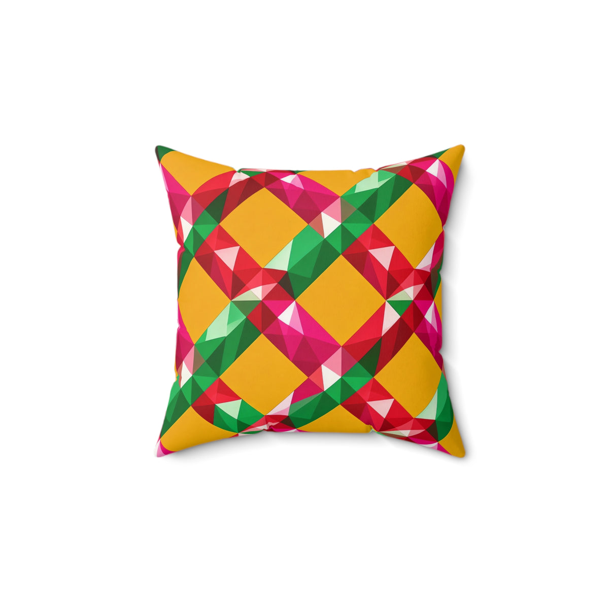 Big Jewel Prism Weave II Faux Suede Cushion – Prism Weave Pattern