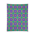 Mega Ring Grid Comforter – Peacock Jewel