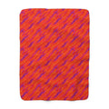 Wash Ribbon Drift Sherpa Fleece Blanket – Ombre Wash Pattern