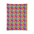 Cubist Sunburst Blocks Comforter – Tropical Punch