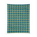Half-Drop Gem Grid Comforter – Peacock Jewel