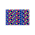 Dot Scatter Blue Outdoor Rug – Pop Abstract Pattern