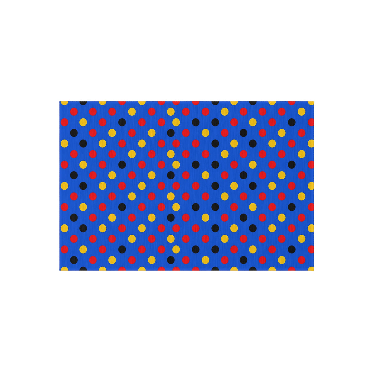 Dot Scatter Blue Outdoor Rug – Pop Abstract Pattern