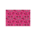 Squiggle Strokes Outdoor Rug – Candy Pop on Raspberry