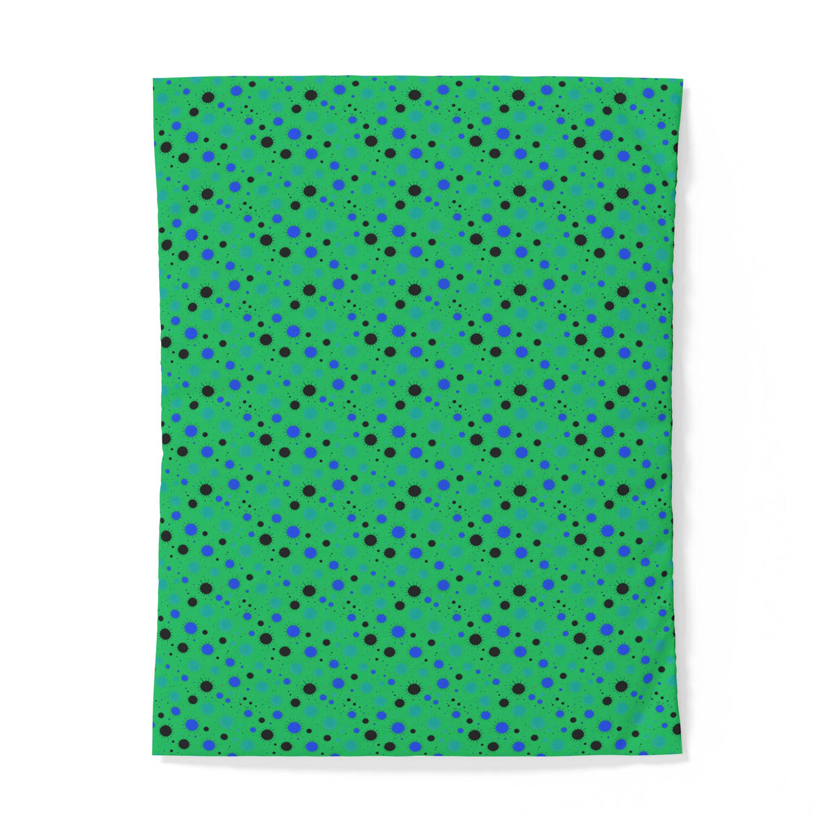 Blot Burst Cotton Duvet Cover – Ocean Jewel