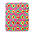 Grand Gold Ogee Lattice II Sherpa Fleece Blanket – Candy Christmas