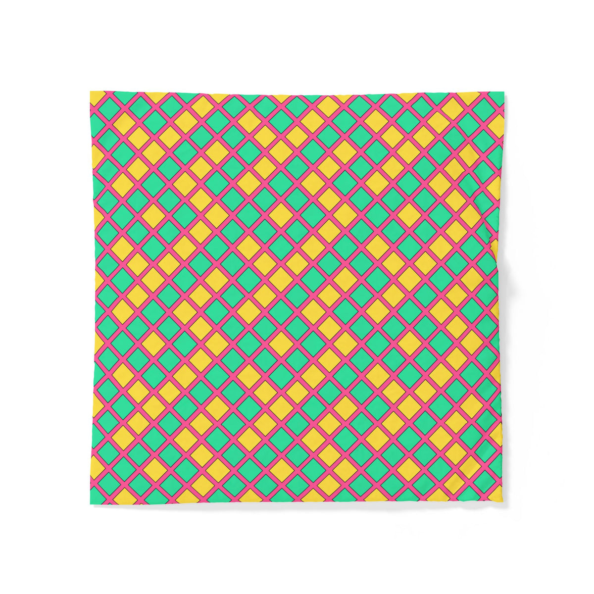 Harlequin Gold Grid Cotton Duvet Cover – Candy Christmas