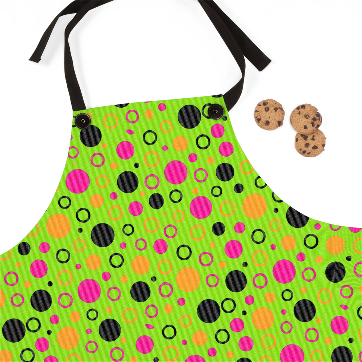 Bubble Outlines Apron – Tropical Punch
