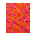 Pigment Dot Bleeds Sherpa Fleece Blanket – Watercolour Bleed Pattern