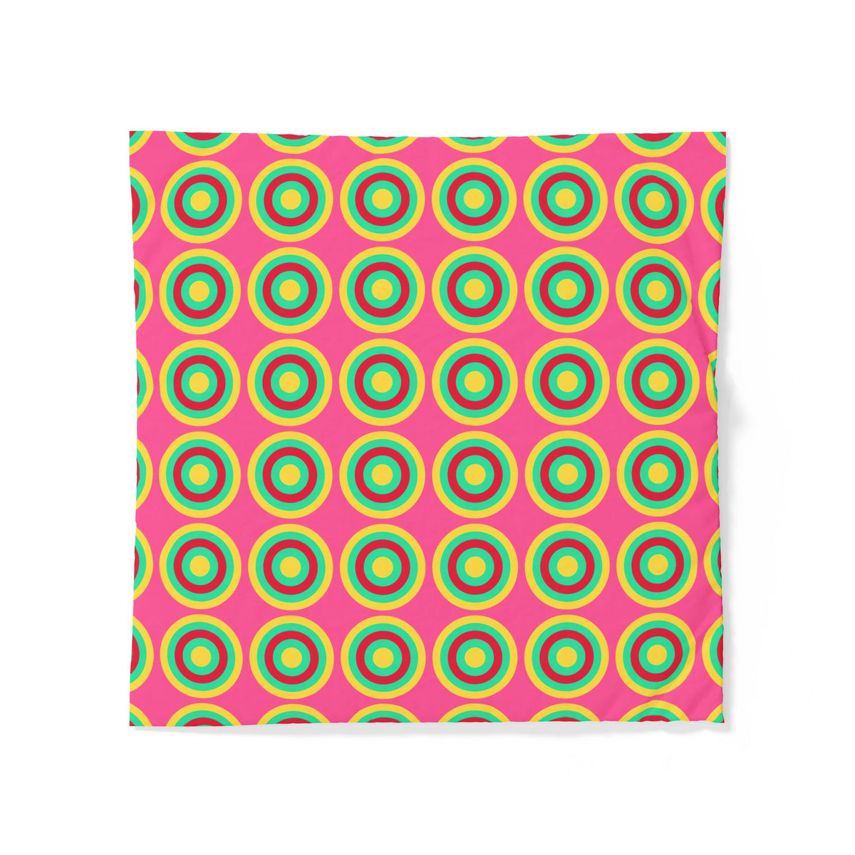 Mega Ring Grid Cotton Duvet Cover – Candy Christmas