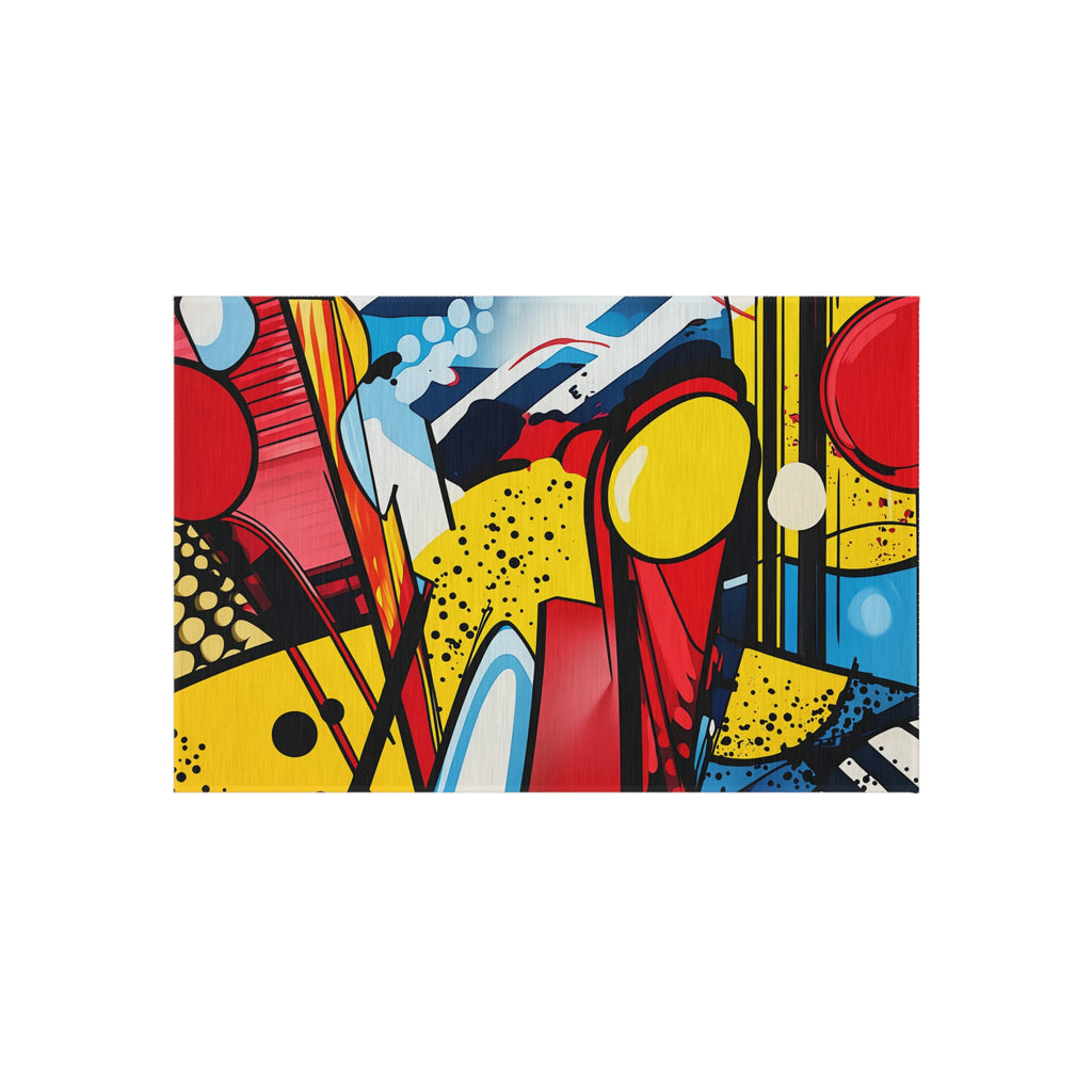 Pop Art Blast Outdoor Rug – Pop Art Abstract