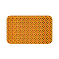 Black Ink Burst Bath Mat – Ink Splash Pattern