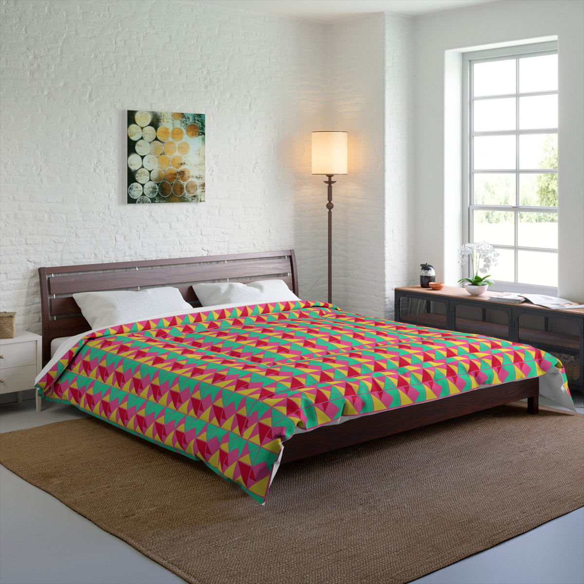 Jewel Block Quilt Comforter – Candy Christmas