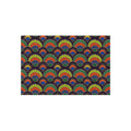 Deco Fan Scales Outdoor Rug – Art Deco Geometric Pattern