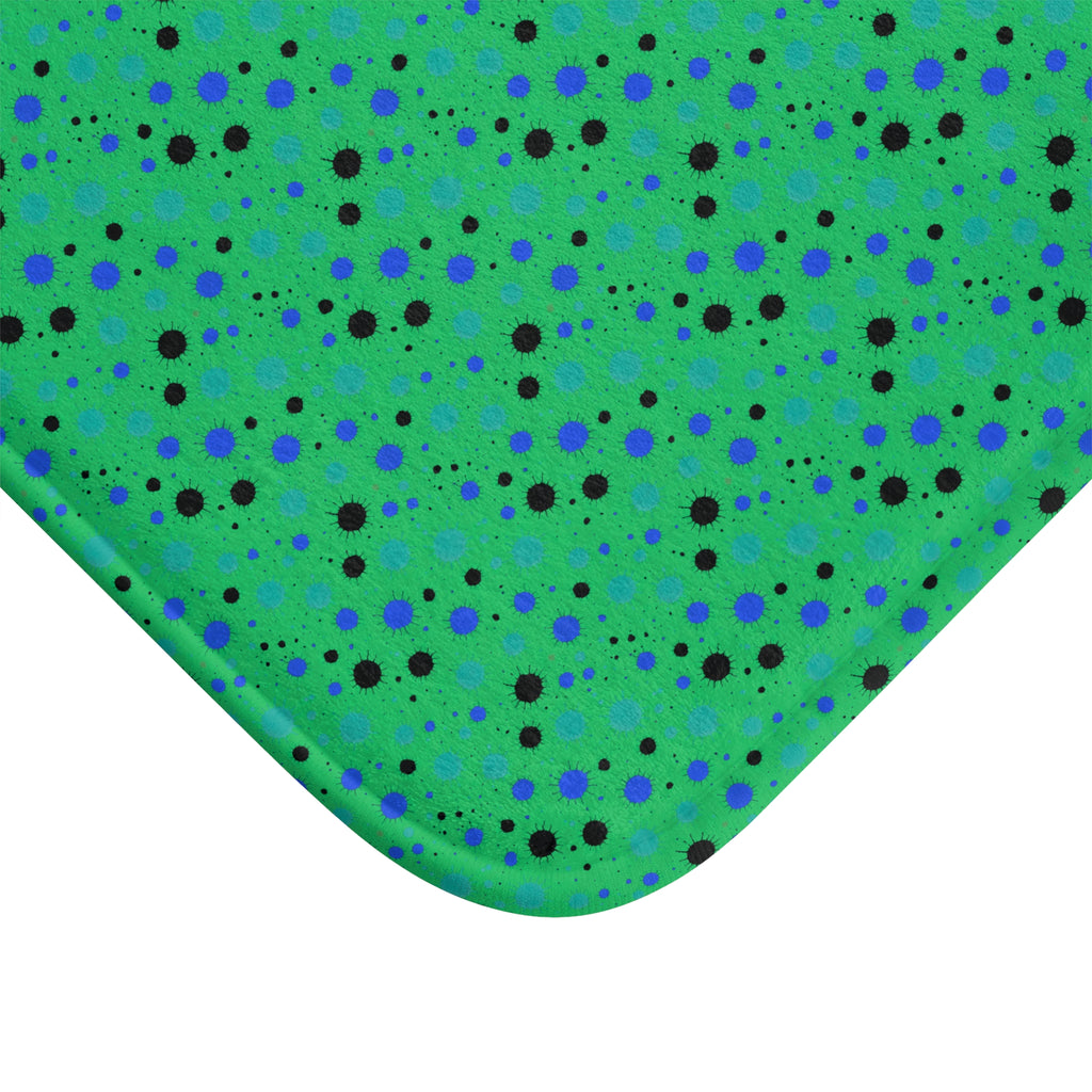 Blot Burst Bath Mat – Ocean Jewel