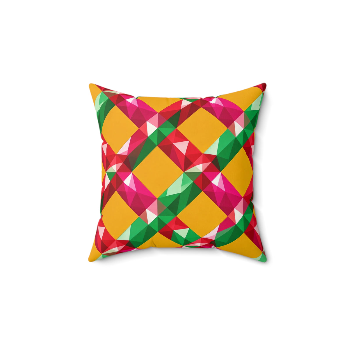 Big Jewel Prism Weave II Faux Suede Cushion – Prism Weave Pattern