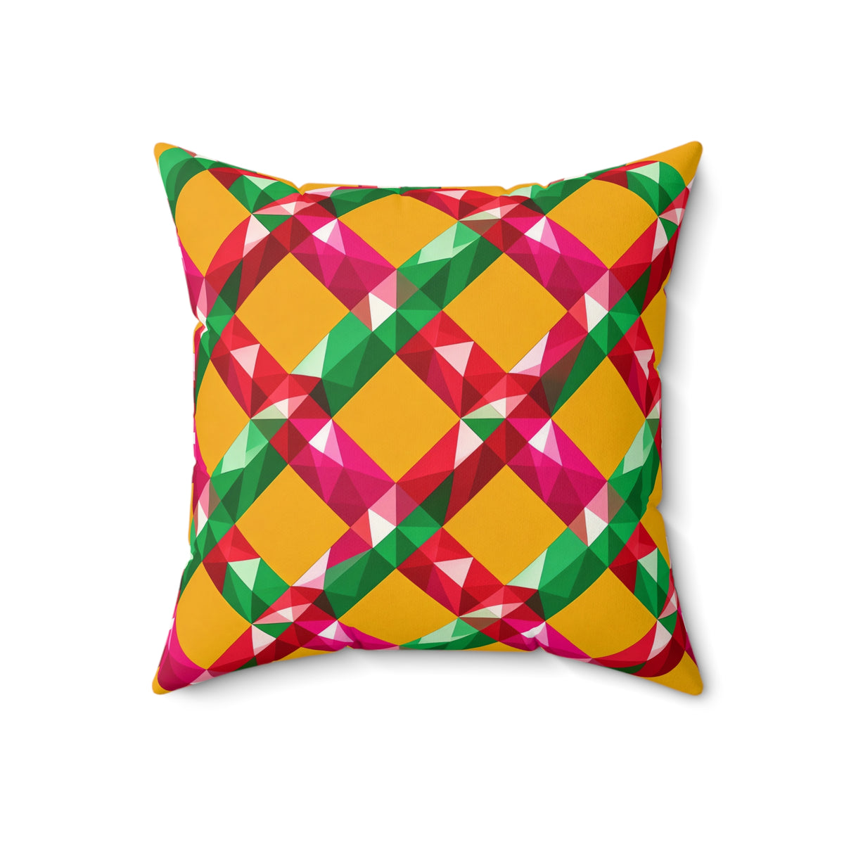 Big Jewel Prism Weave II Faux Suede Cushion – Prism Weave Pattern