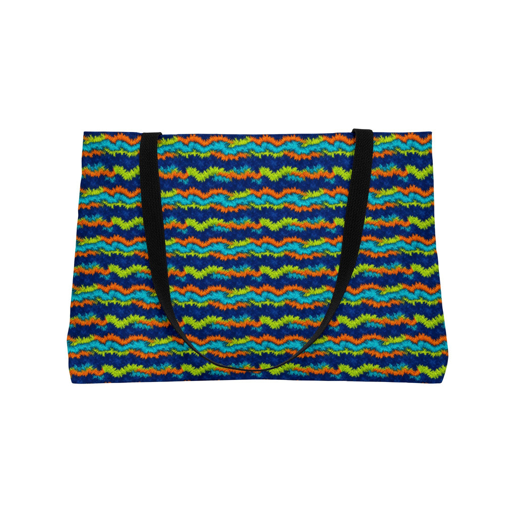 Crinkle Fold Bands Weekender Tote Bag – Tie-Dye Pattern