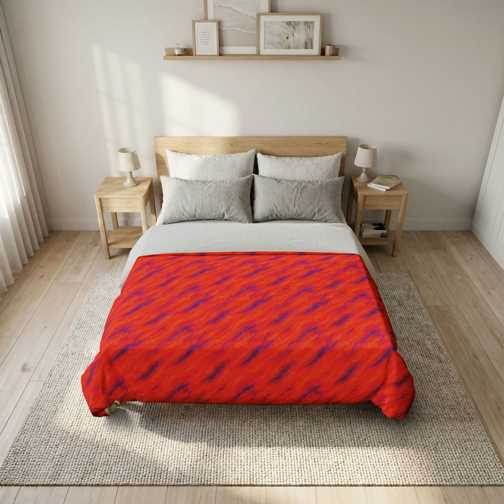 Wash Ribbon Drift Cotton Duvet Cover – Ombre Wash Pattern