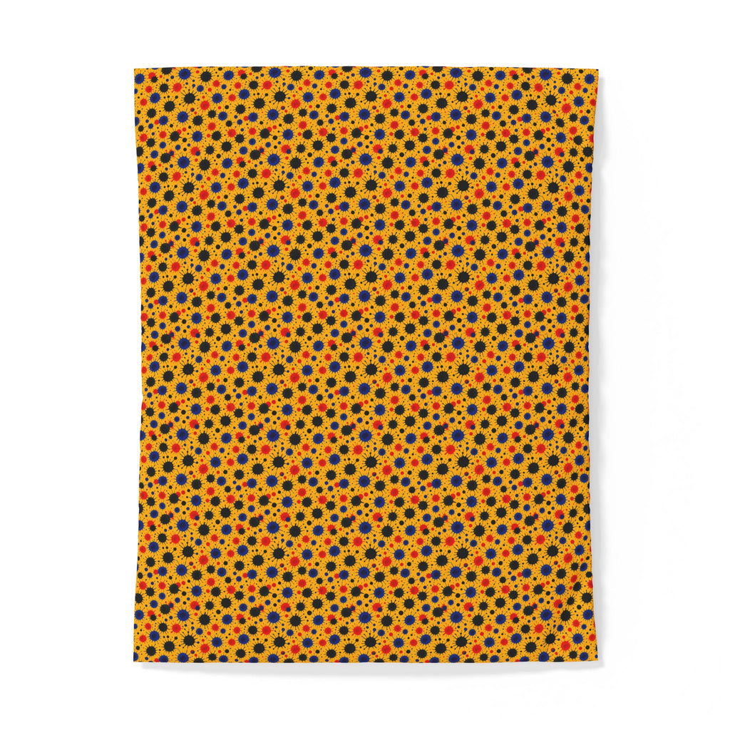 Wet Ink Pools Cotton Duvet Cover – Ink Splash Pattern
