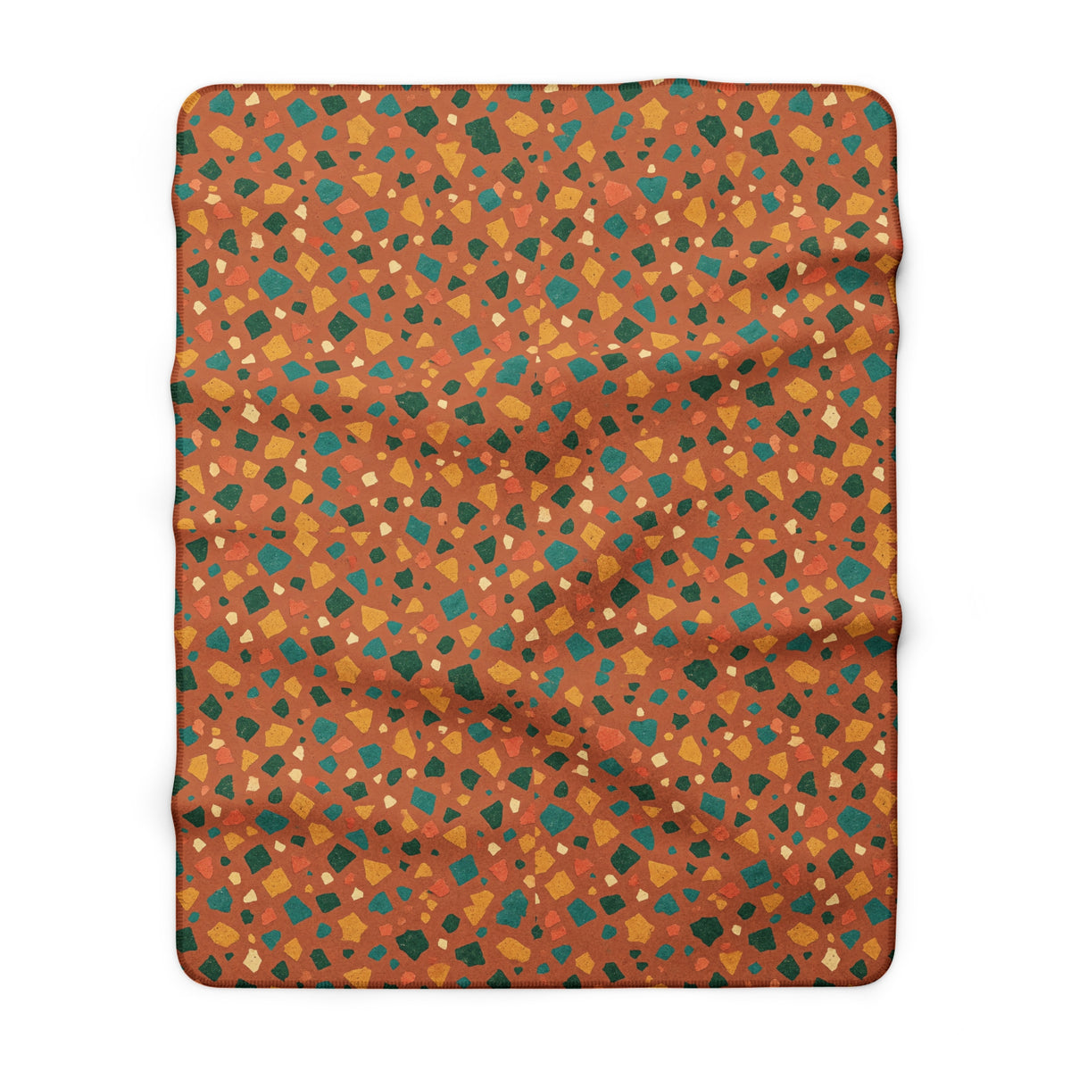 Jewel Chip Terrazzo Sherpa Fleece Blanket – Terrazzo Pattern
