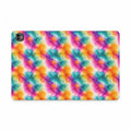 Rainbow Alcohol Ink Bloom iPad Folio Case