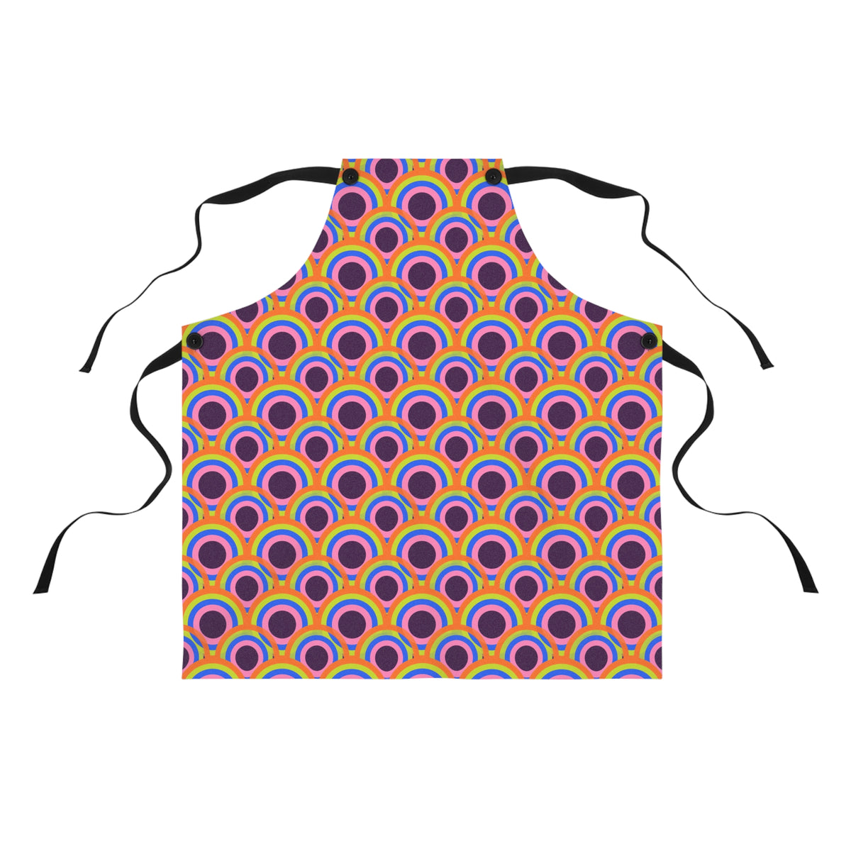 Pop Op Circles Apron – Op-Art Pattern