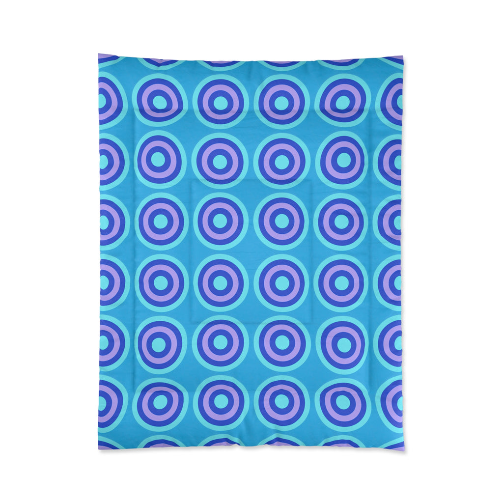 Mega Ring Grid Comforter – Ice Jewel