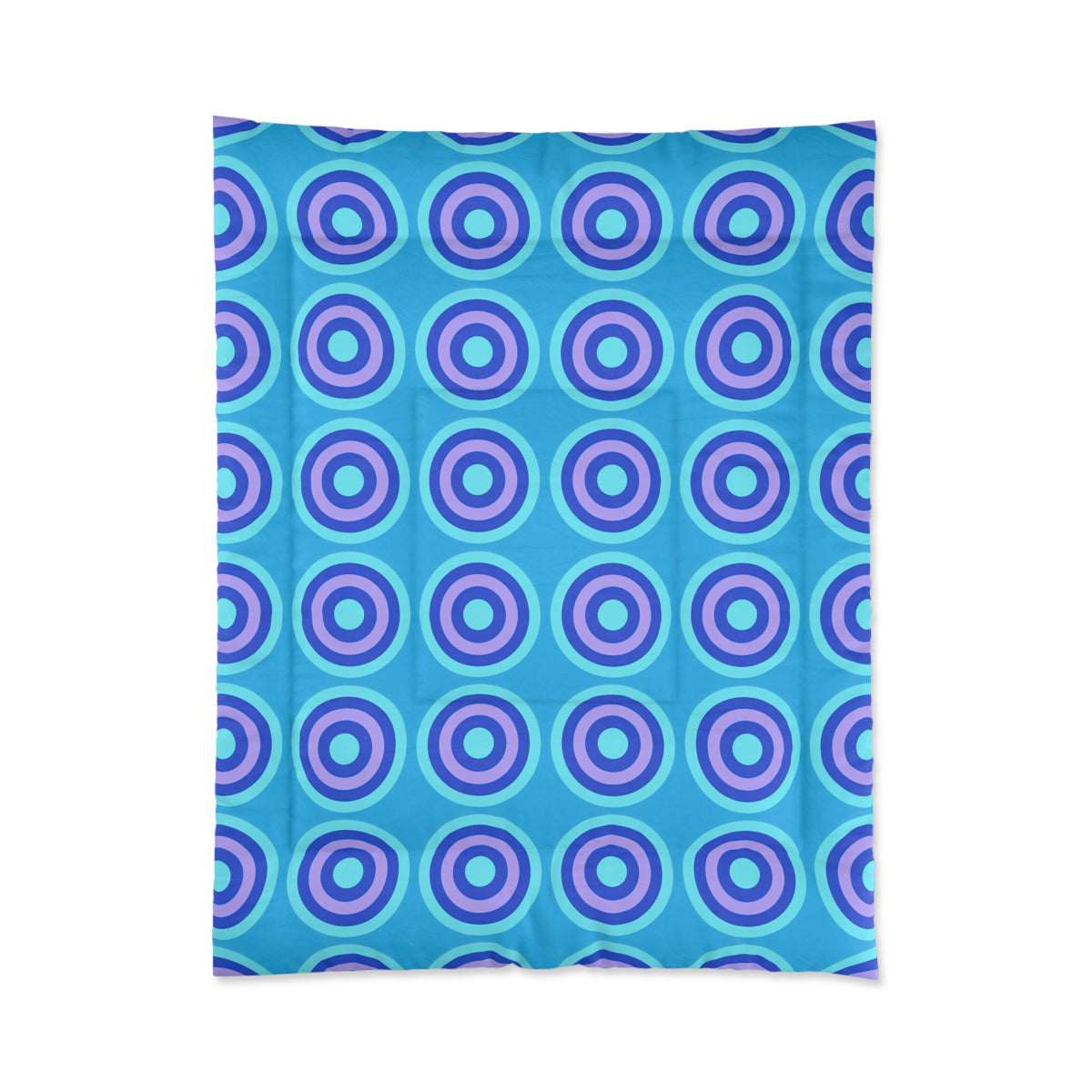 Mega Ring Grid Comforter – Ice Jewel