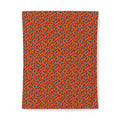 Layered Gesture Scribbles Cotton Duvet Cover – Gestural Abstract Pattern