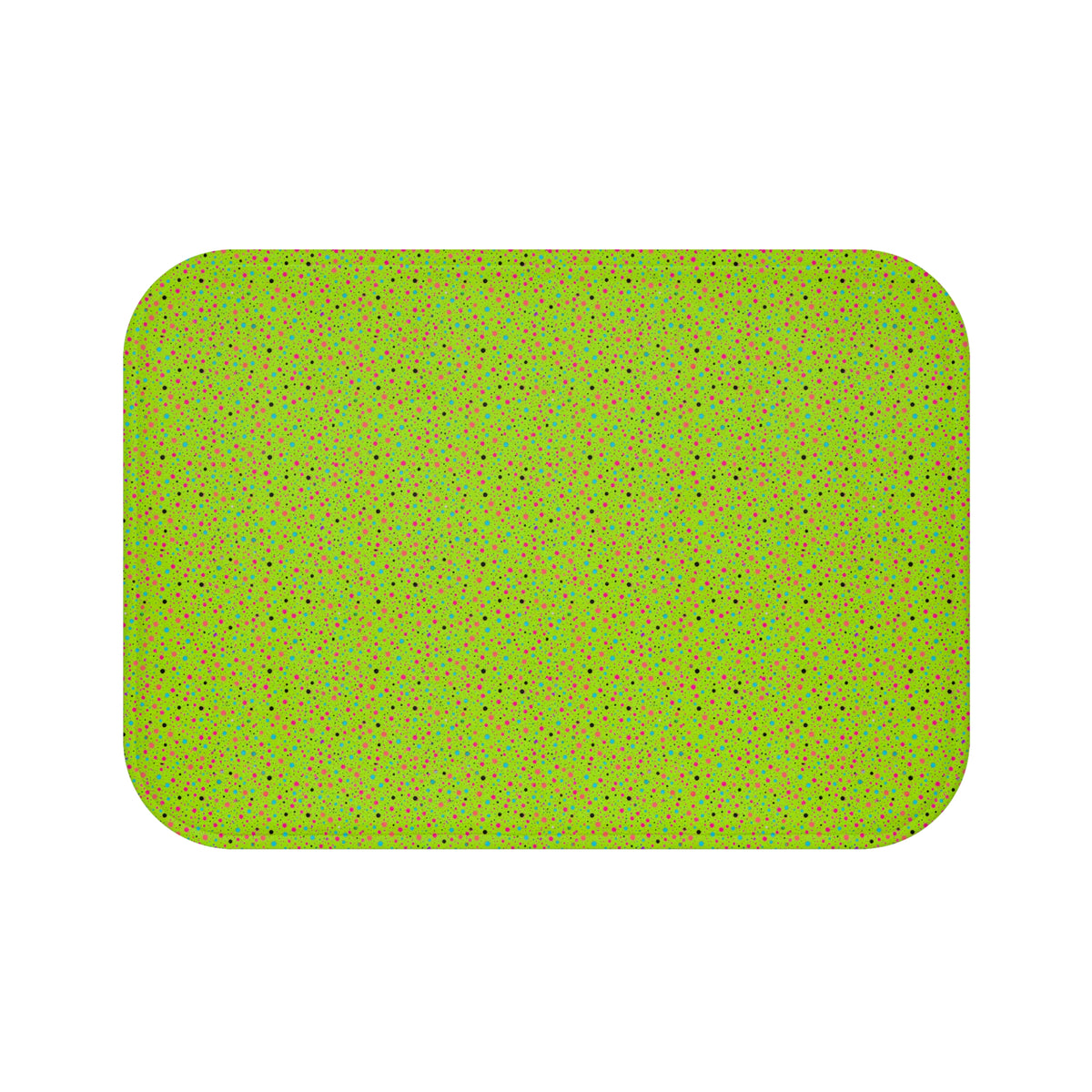 Confetti Spatter Bath Mat – Tropical Punch