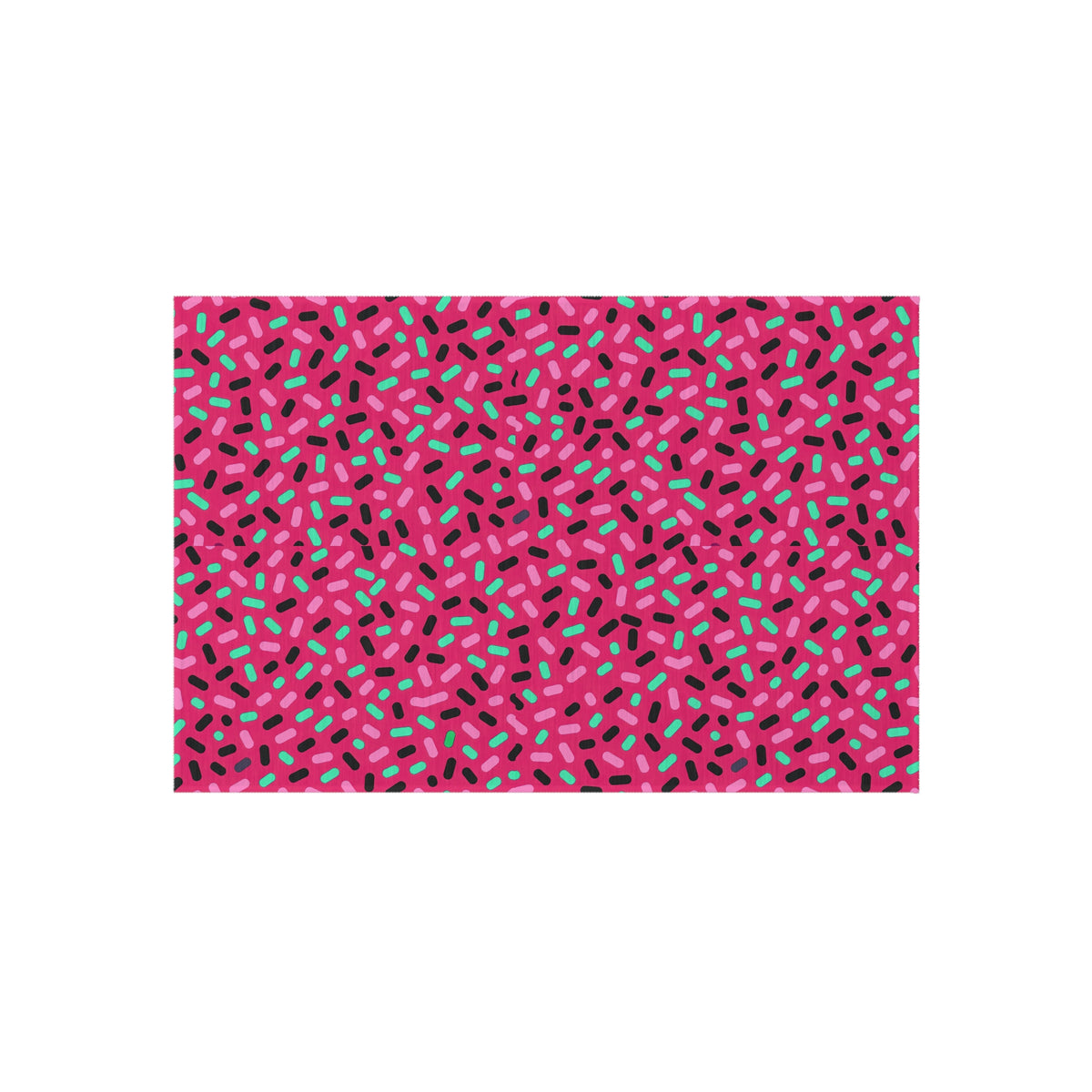 Sprinkle Pop Outdoor Rug – Candy Pop on Raspberry