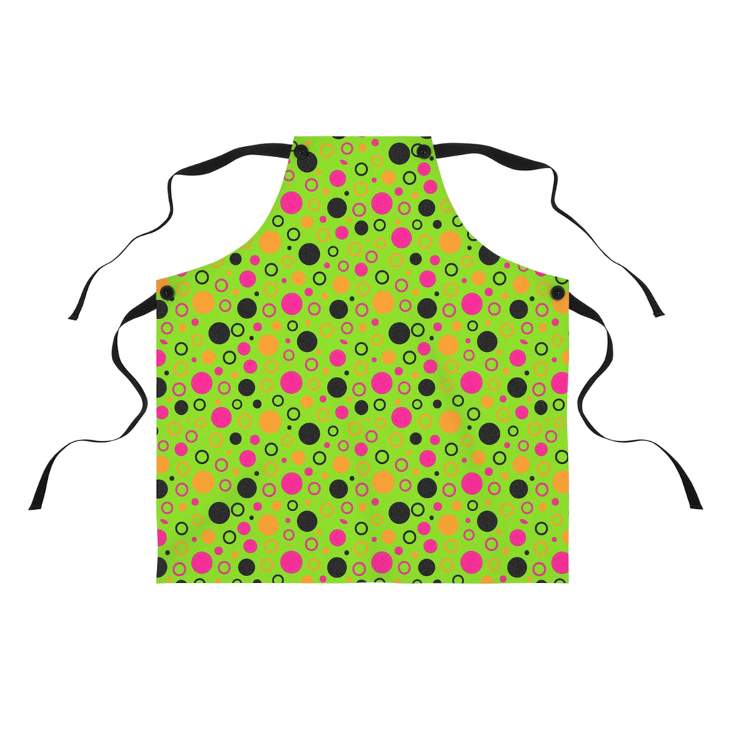 Bubble Outlines Apron – Tropical Punch