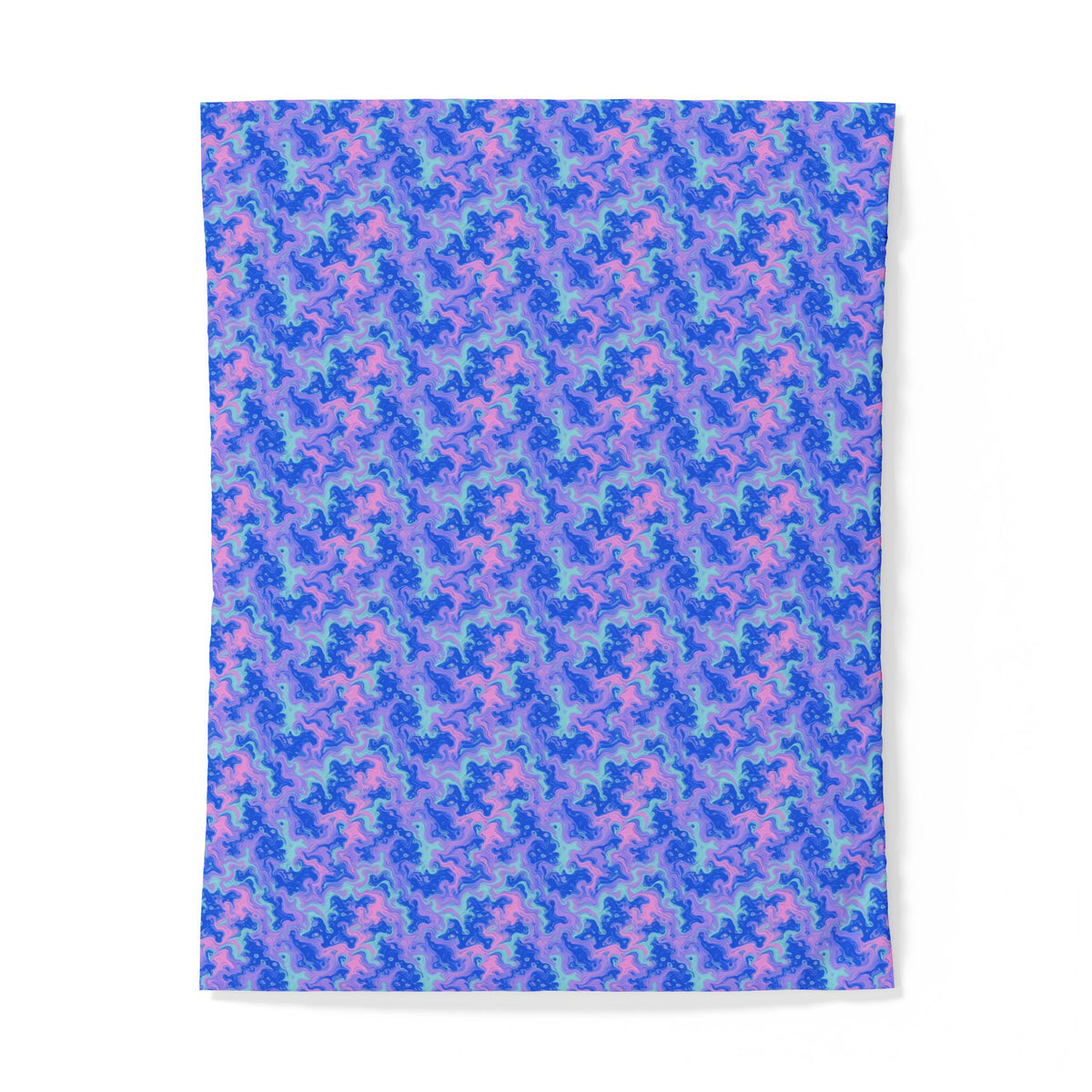 Candy Marble Veins Cotton Duvet Cover – Candy Marbling Pattern