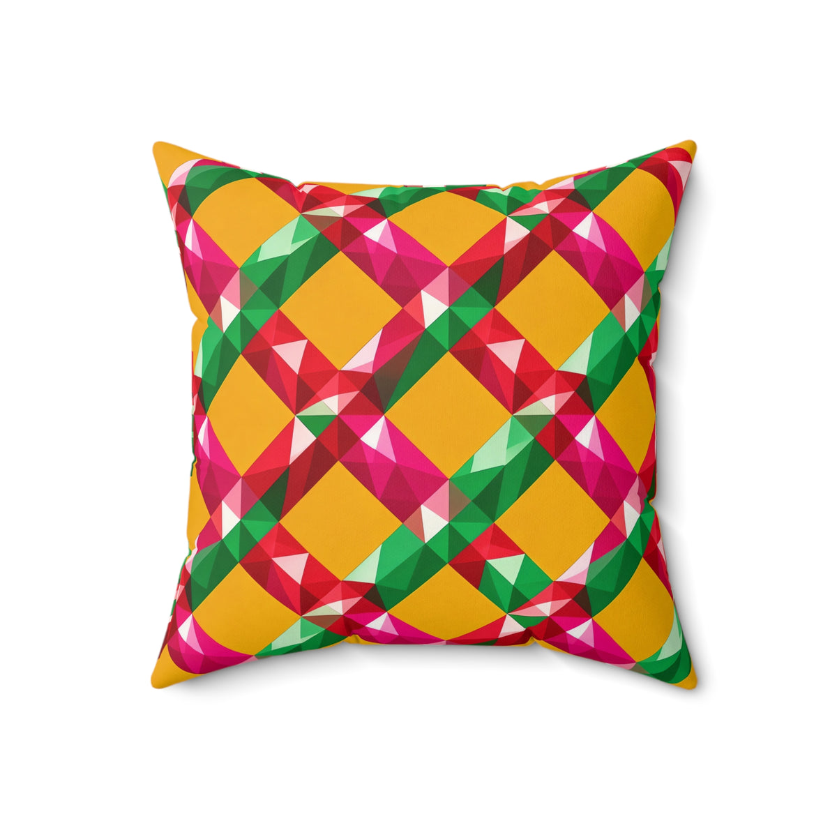 Big Jewel Prism Weave II Faux Suede Cushion – Prism Weave Pattern