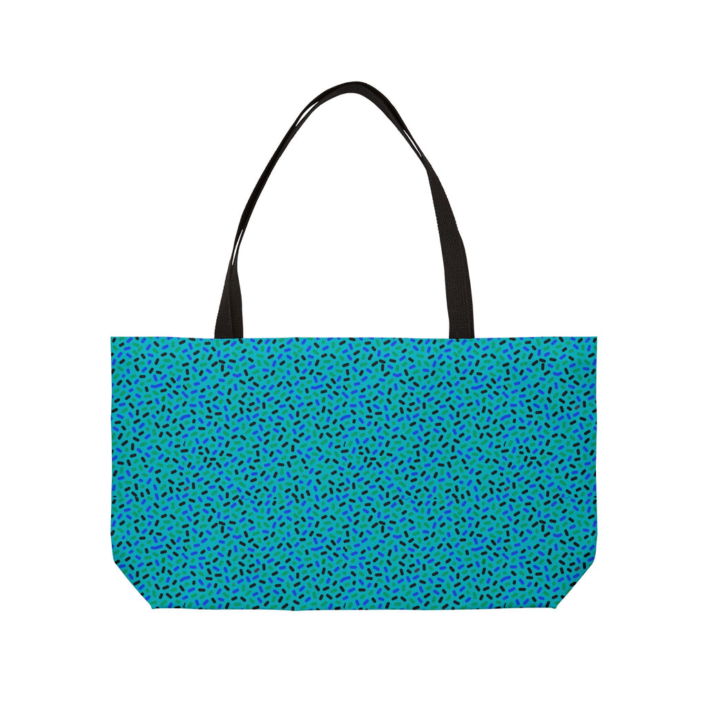 Sprinkle Pop Weekender Tote Bag – Peacock Jewel