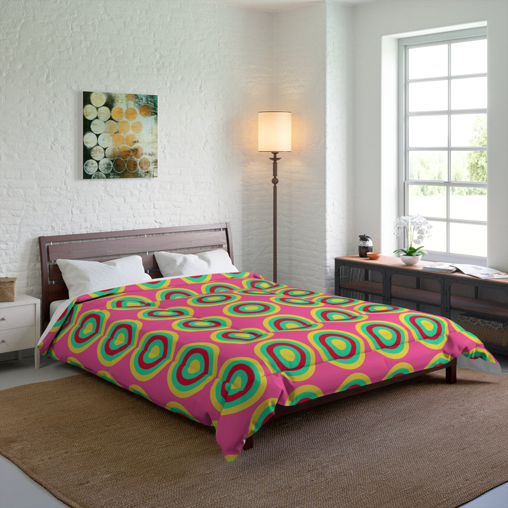 Mega Ring Grid Comforter – Candy Christmas