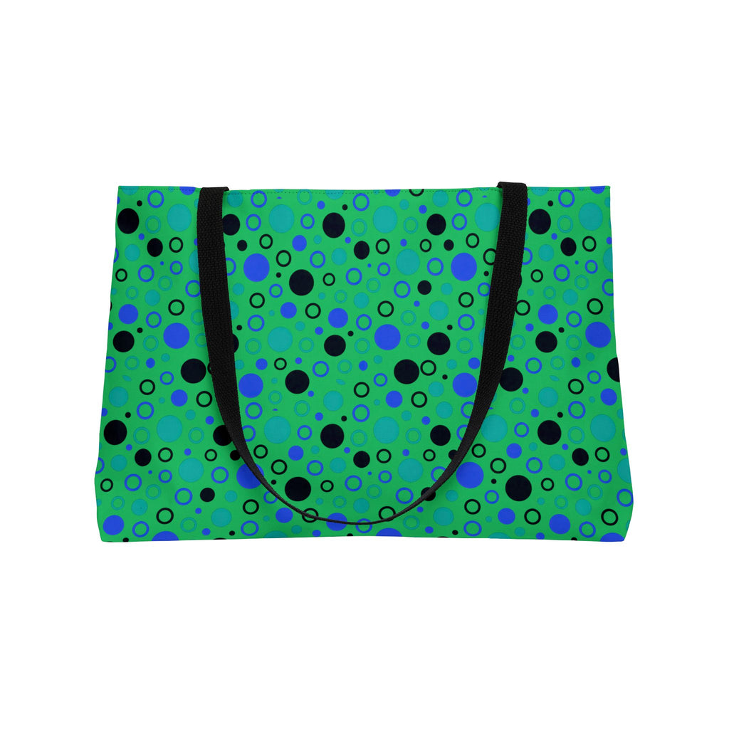Bubble Outlines Weekender Tote Bag – Ocean Jewel