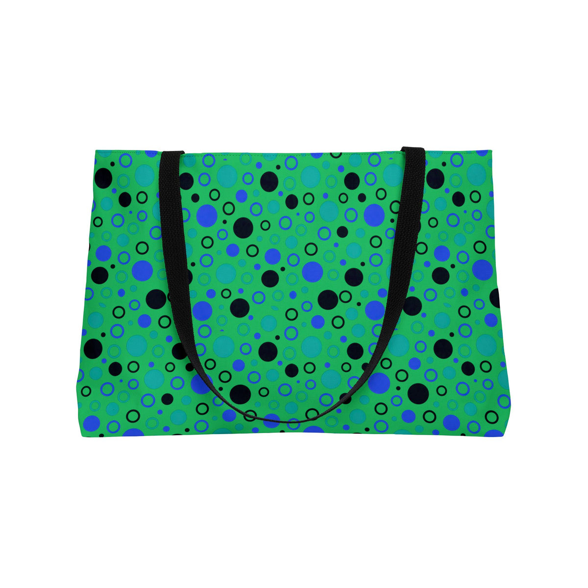 Bubble Outlines Weekender Tote Bag – Ocean Jewel
