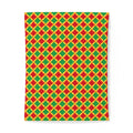 Broad Gold Diamond Trellis Cotton Duvet Cover – Ribbon Lattice Pattern